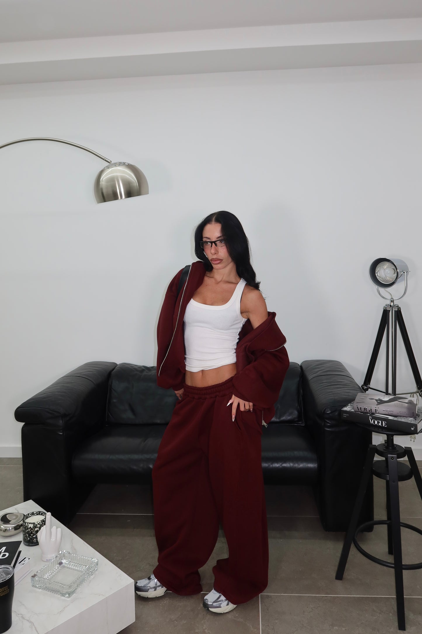 Cordset WORK OUT bordeaux