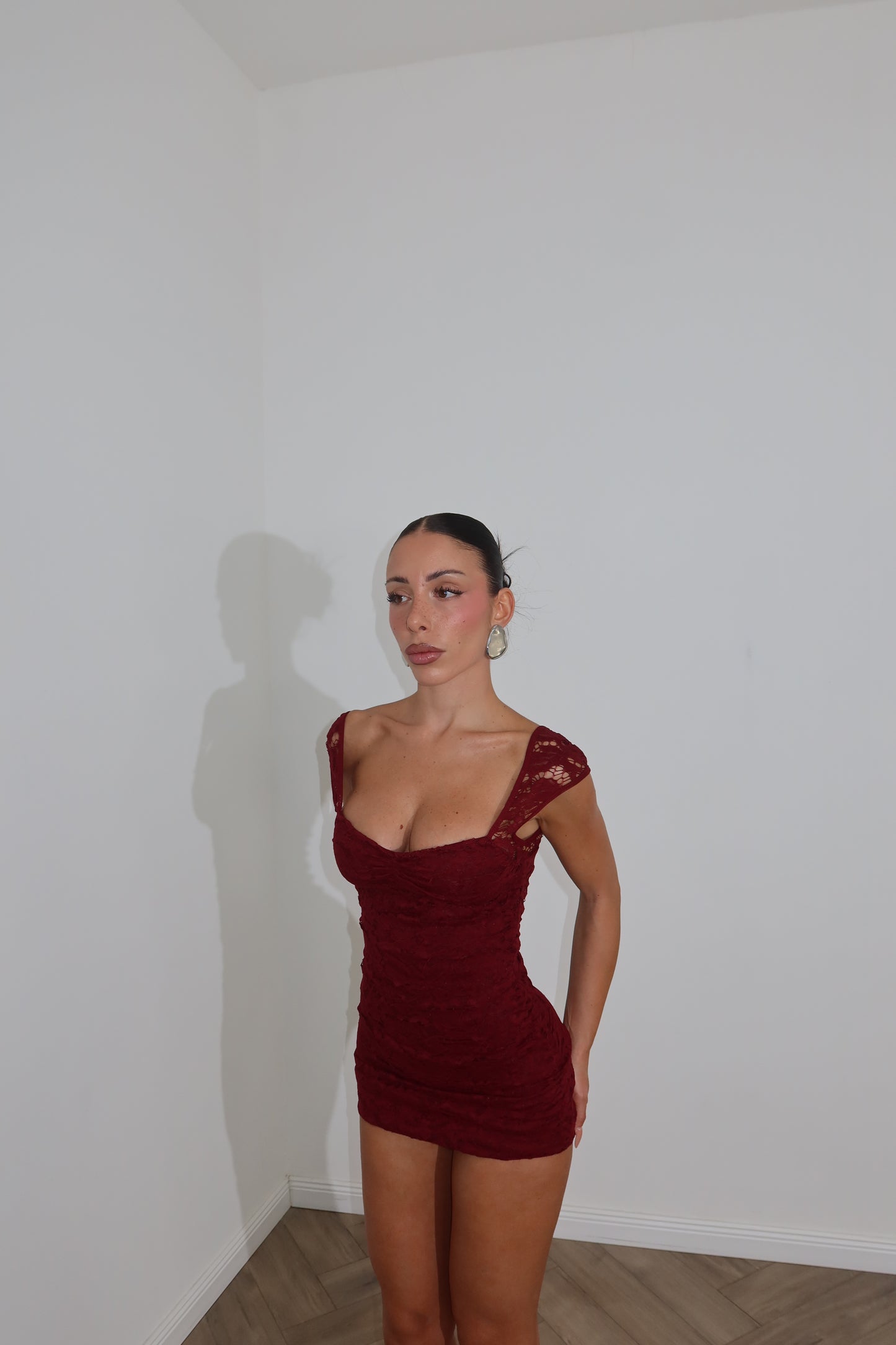 MiniDress SAMMY bordeaux