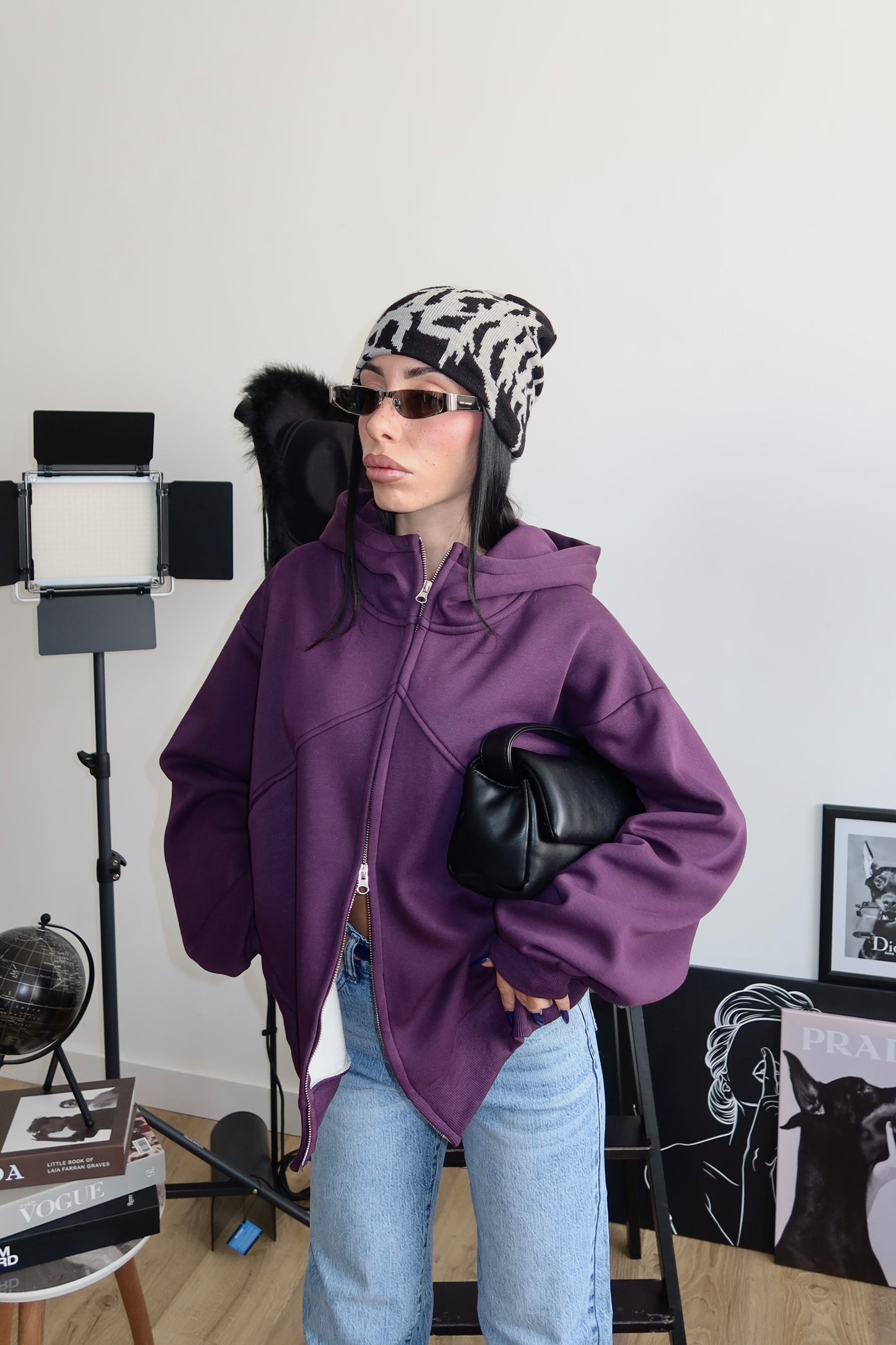 Felpa PRINCETON viola