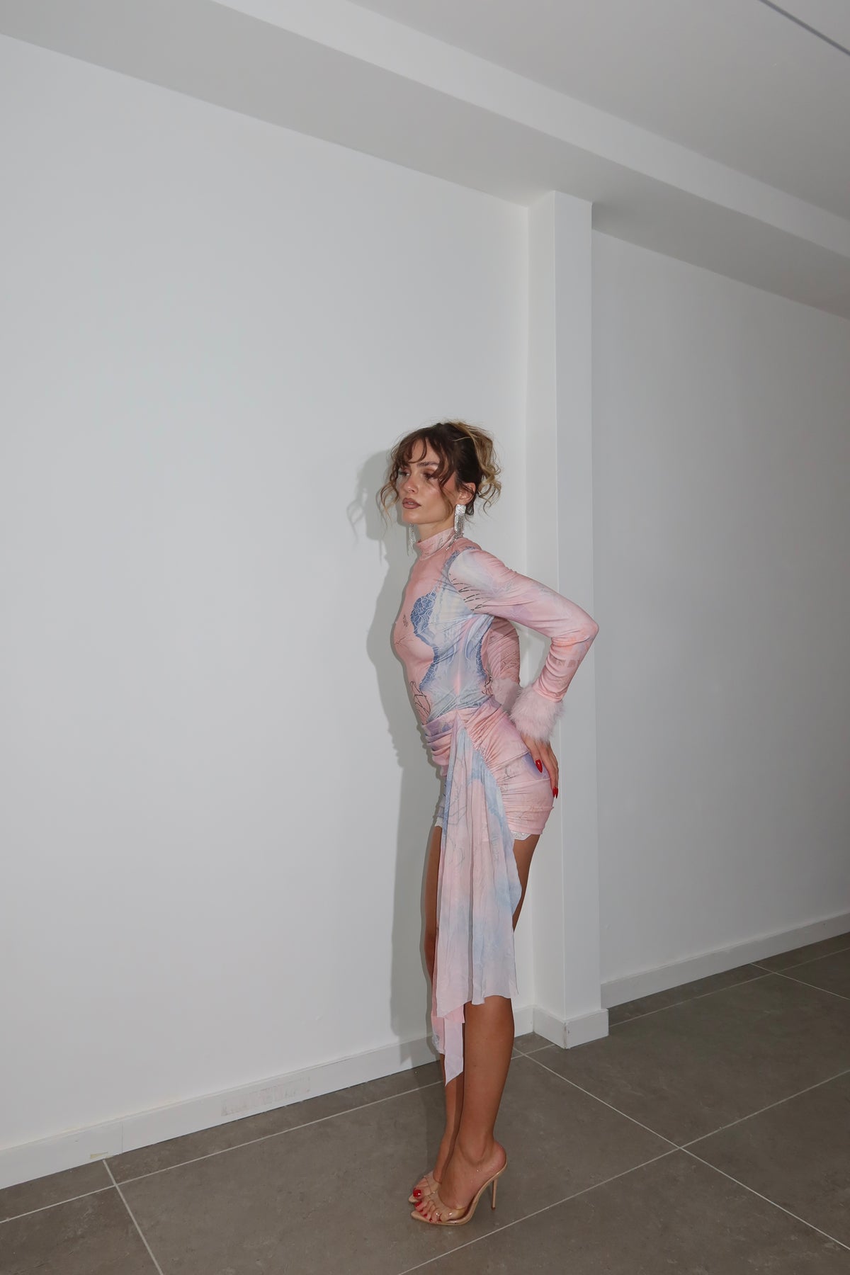 Minidress CIPRO rosa