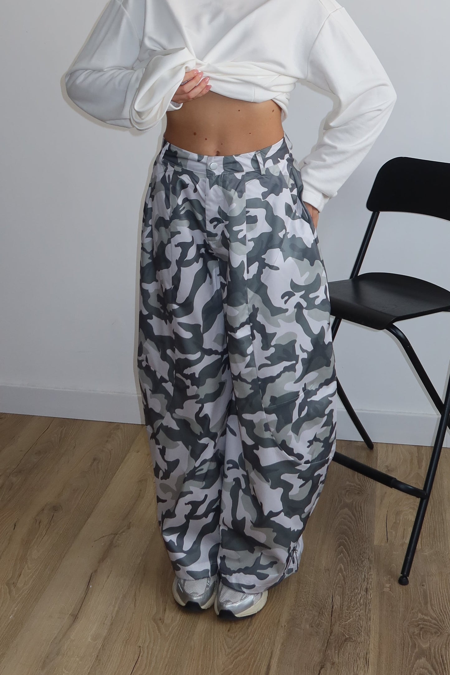 Cargo MIMETICO grigio