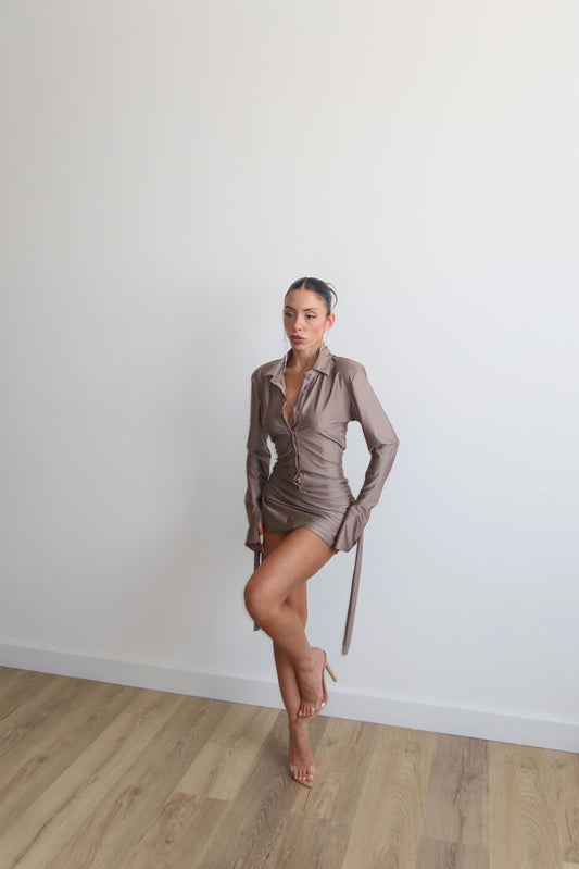 MiniDress SIGNORINA fango