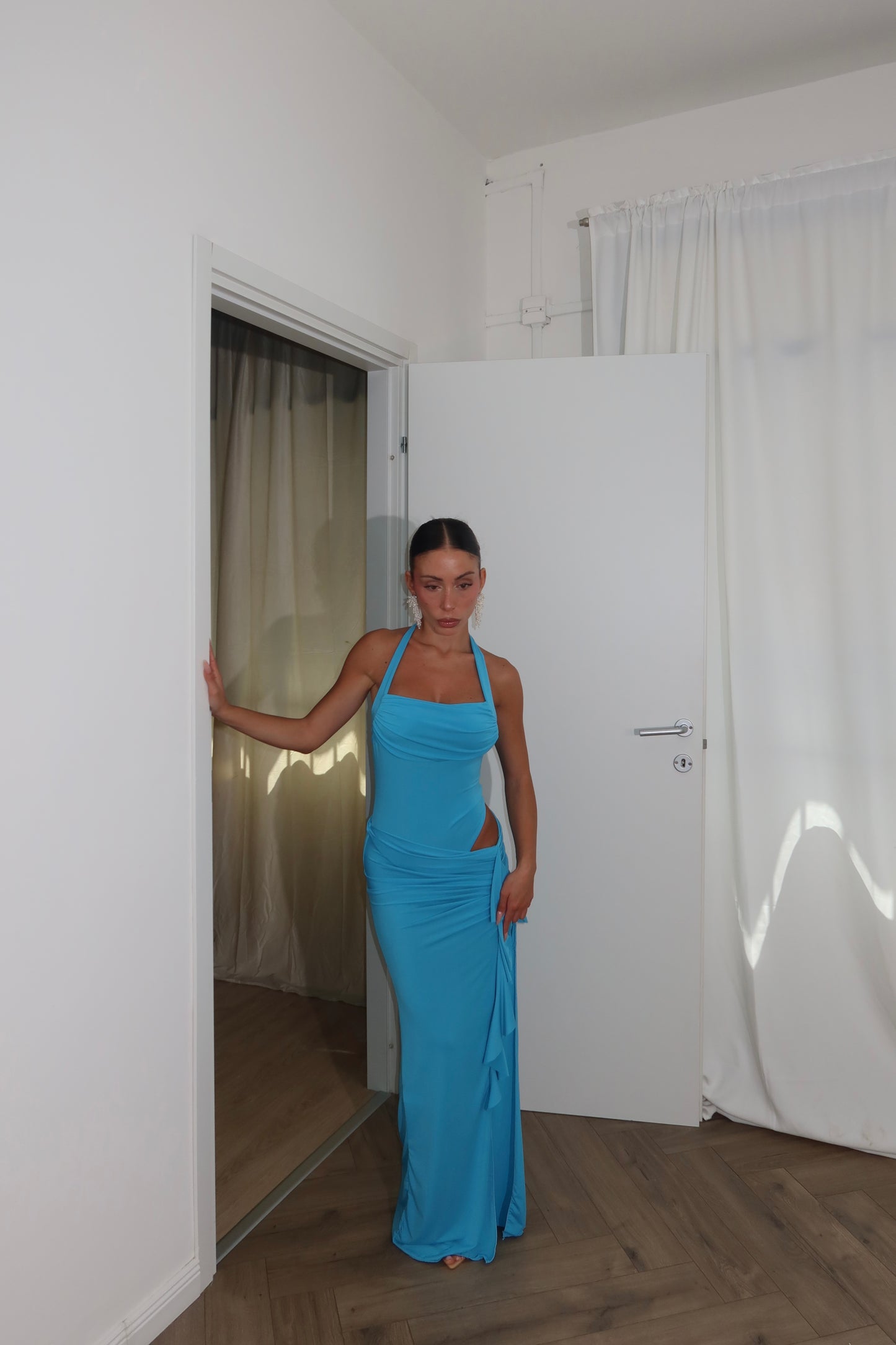 LongDress LEA azzurro