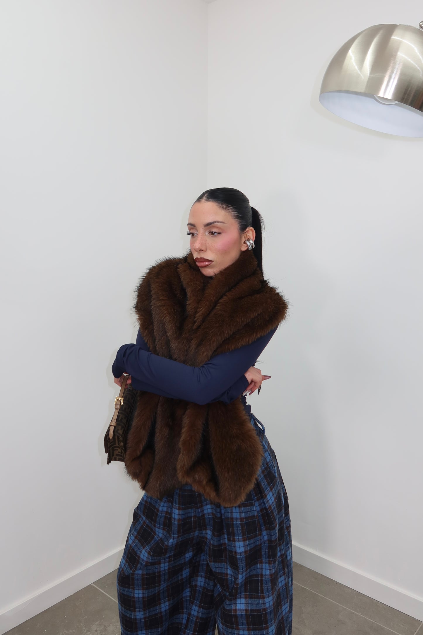 Sciarpa SO COLD choco