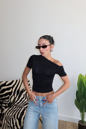 TShirt KIM nera