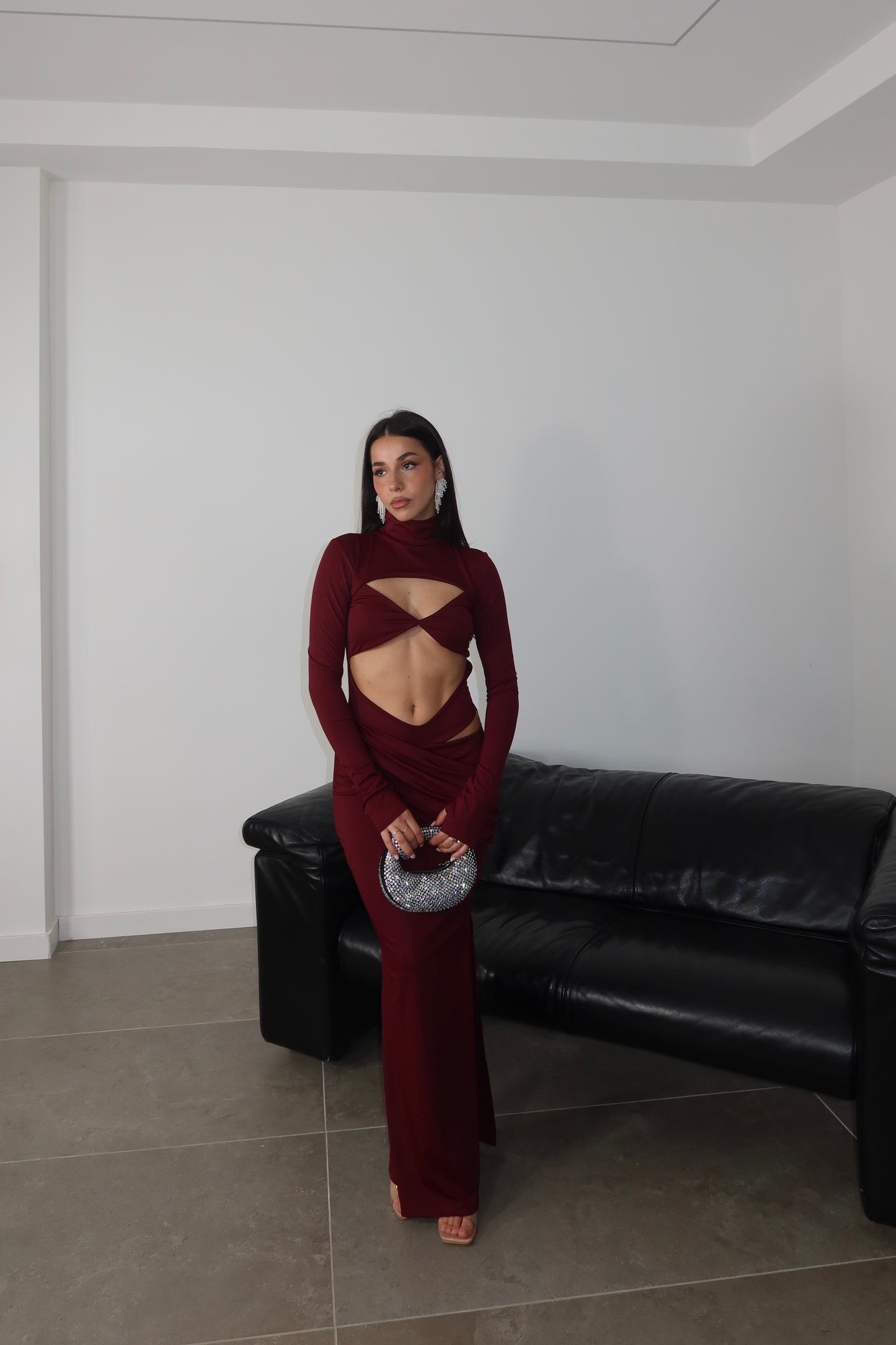LongDress FERGIE bordeaux