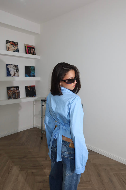 Light blue CRABBY shirt