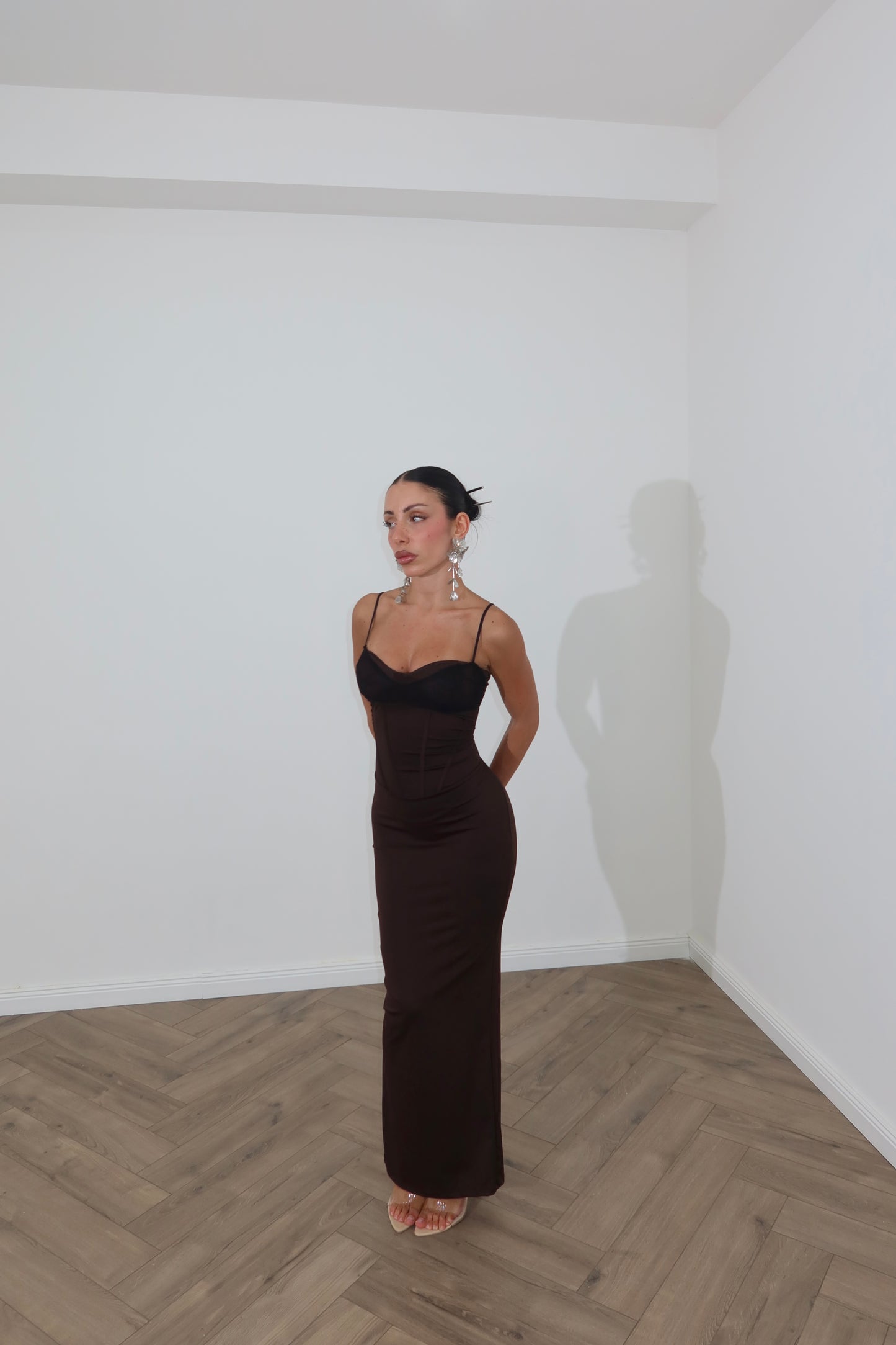 Longdress BRA choco