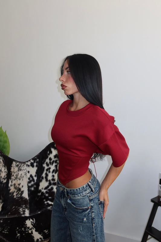 Maglia COOL bordeaux