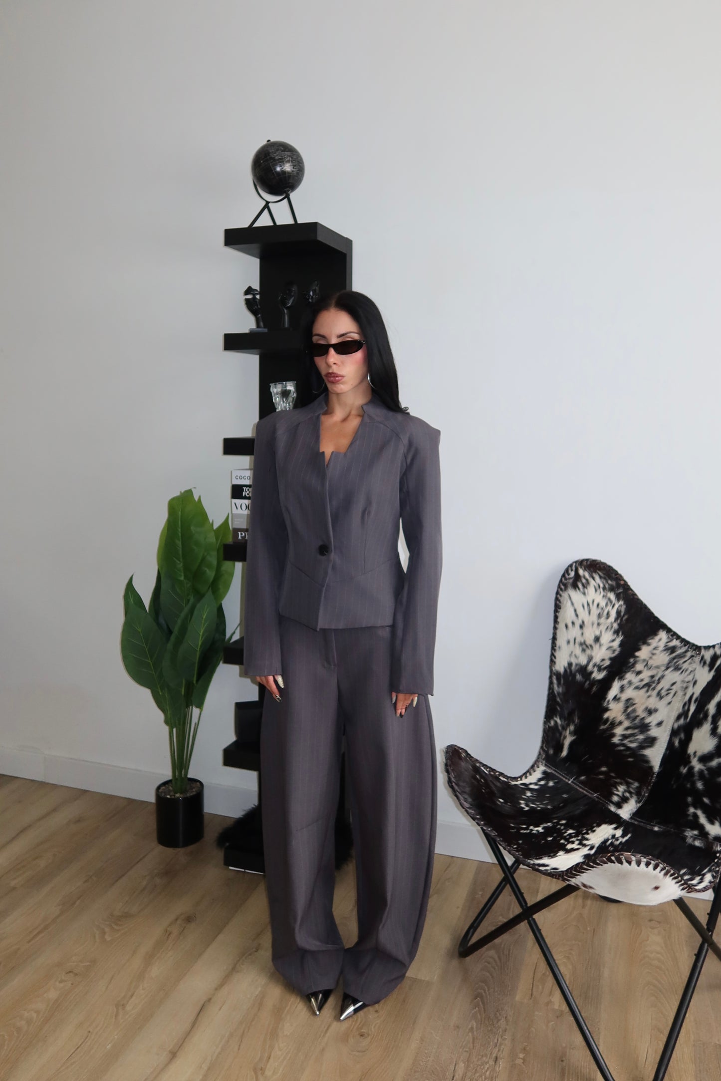 Tailleur RORY grigio