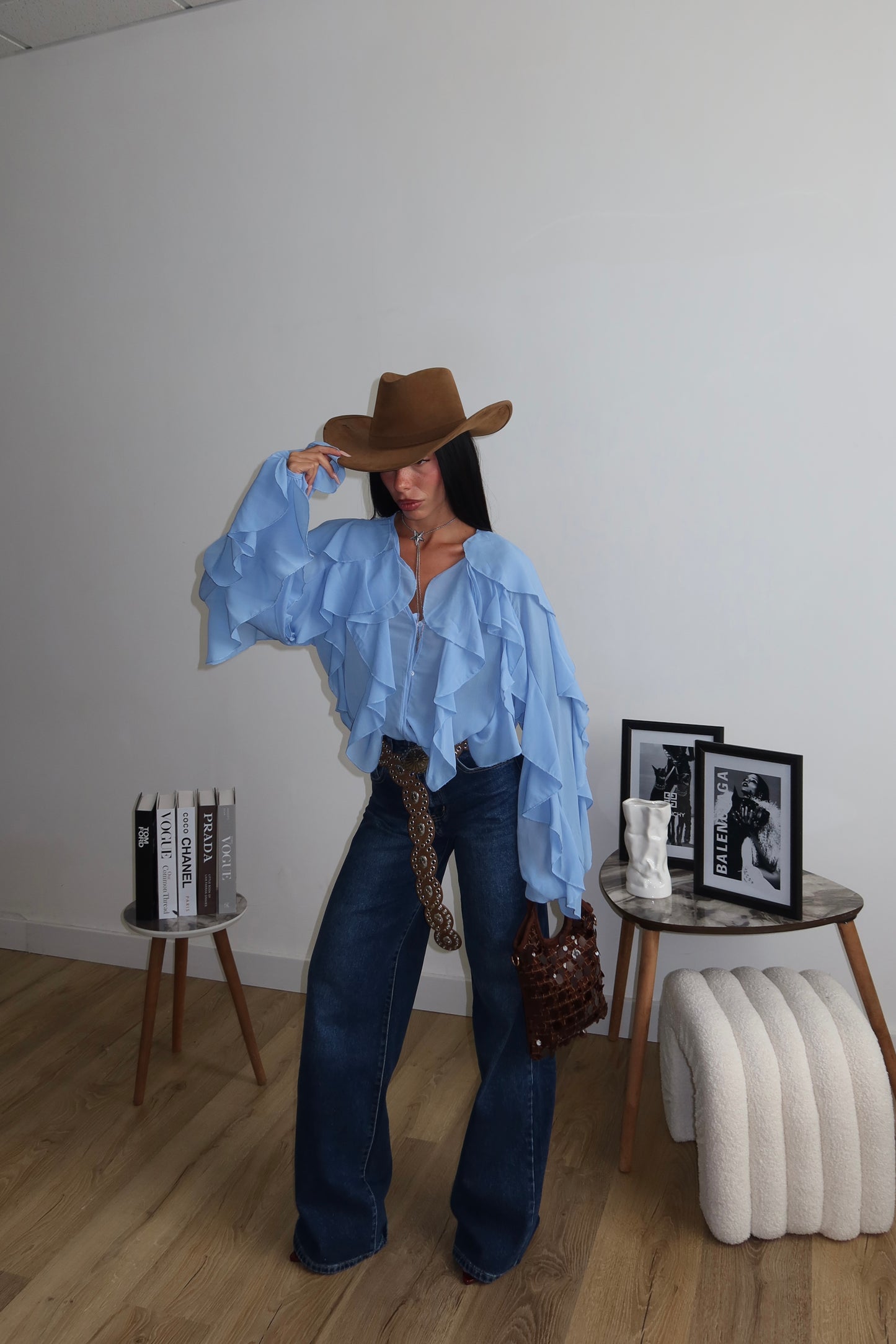 Camicia VOLANT azzurro