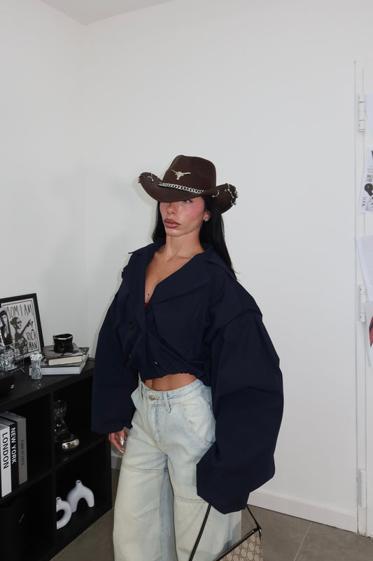 MiniTrench BALLOON blu