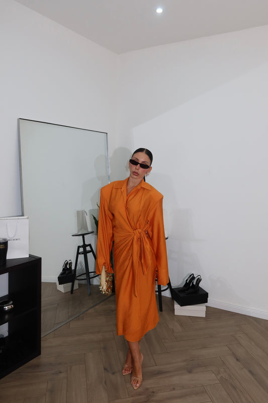 LongDress ALLISON arancione