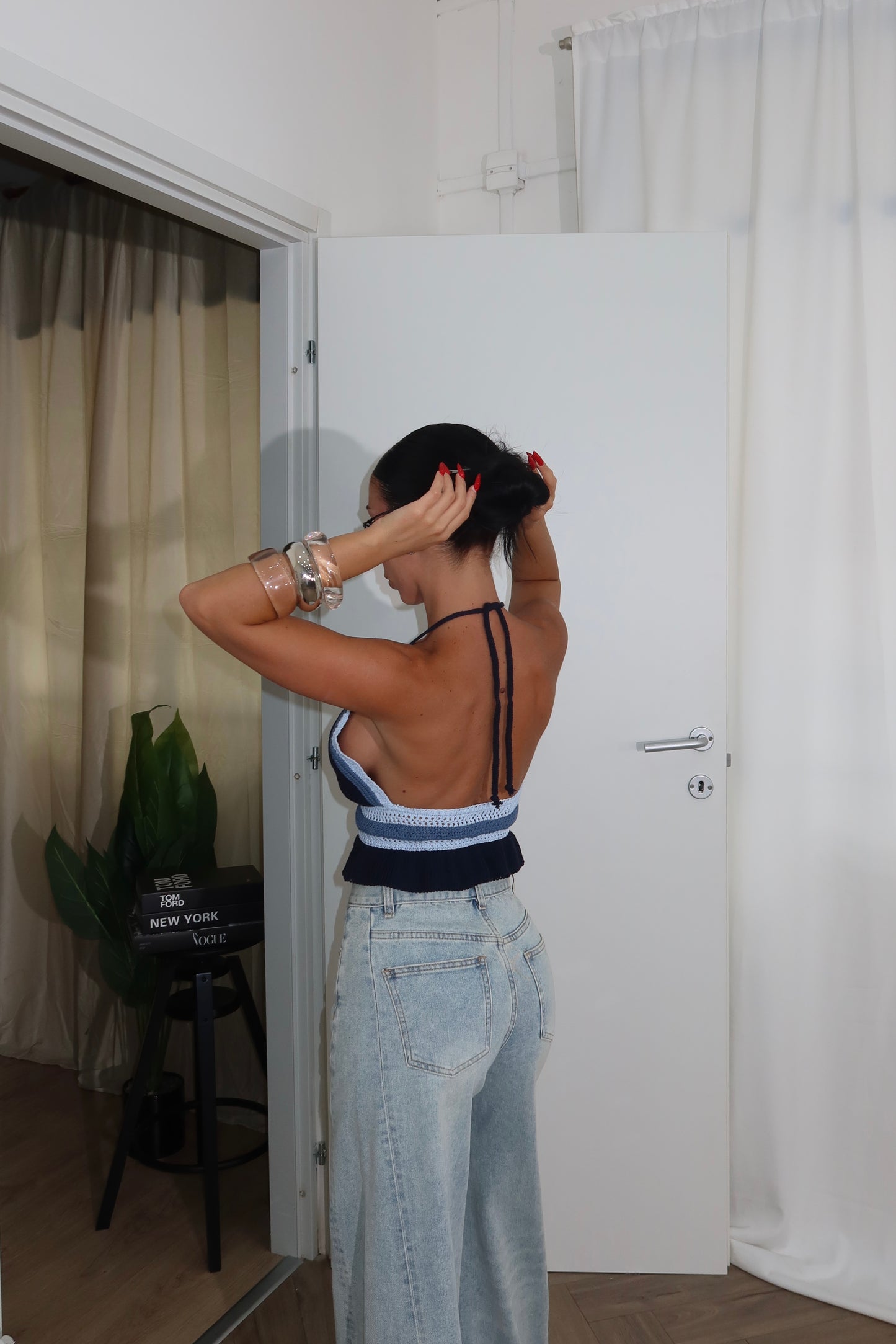 Top TARA blu