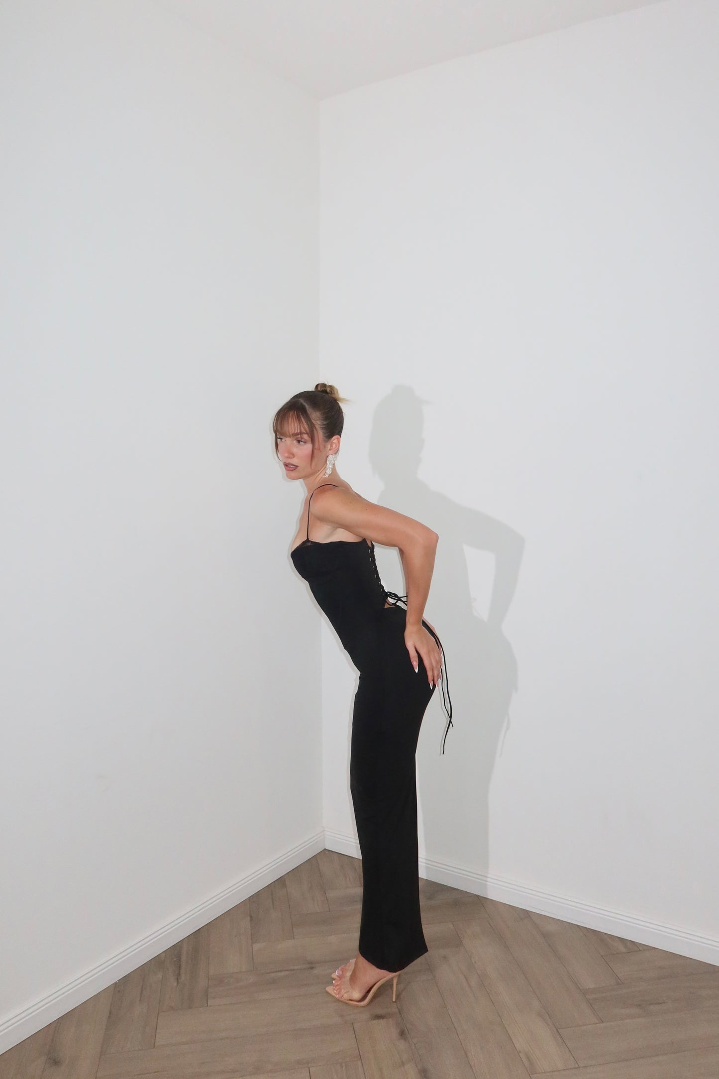 Longdress BRA nero