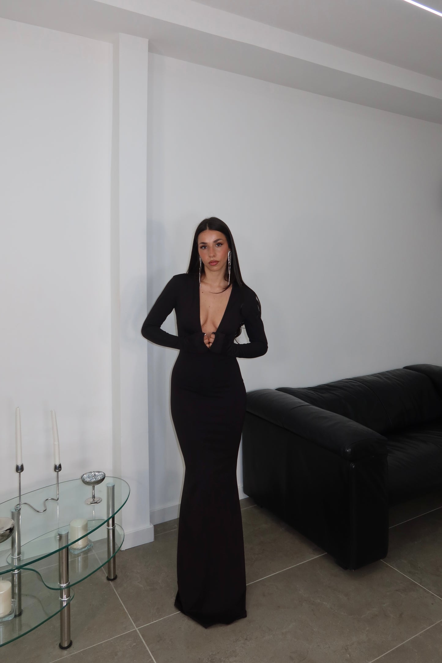 LongDress VIOLET nero
