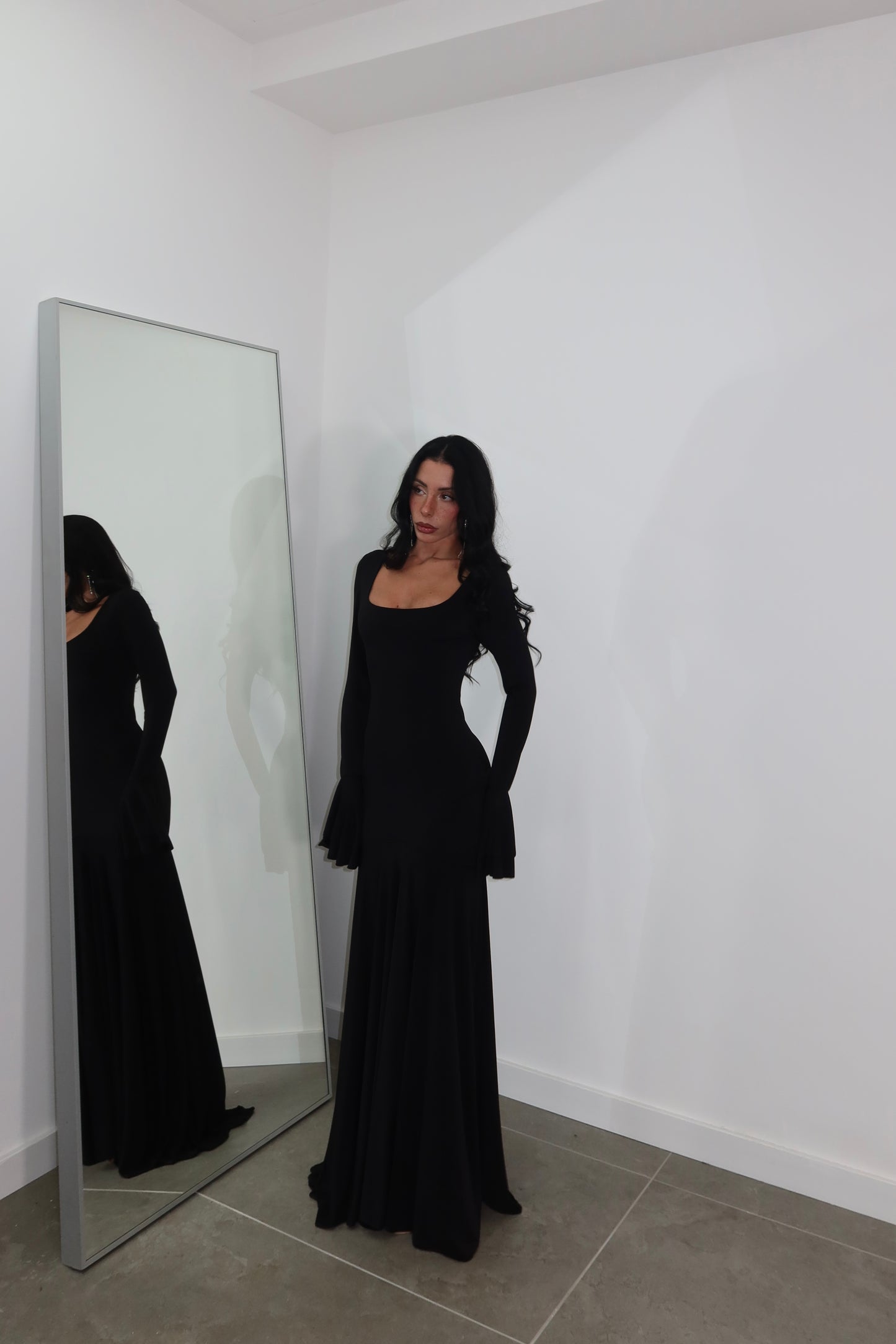 LongDress ADRIENNE nero