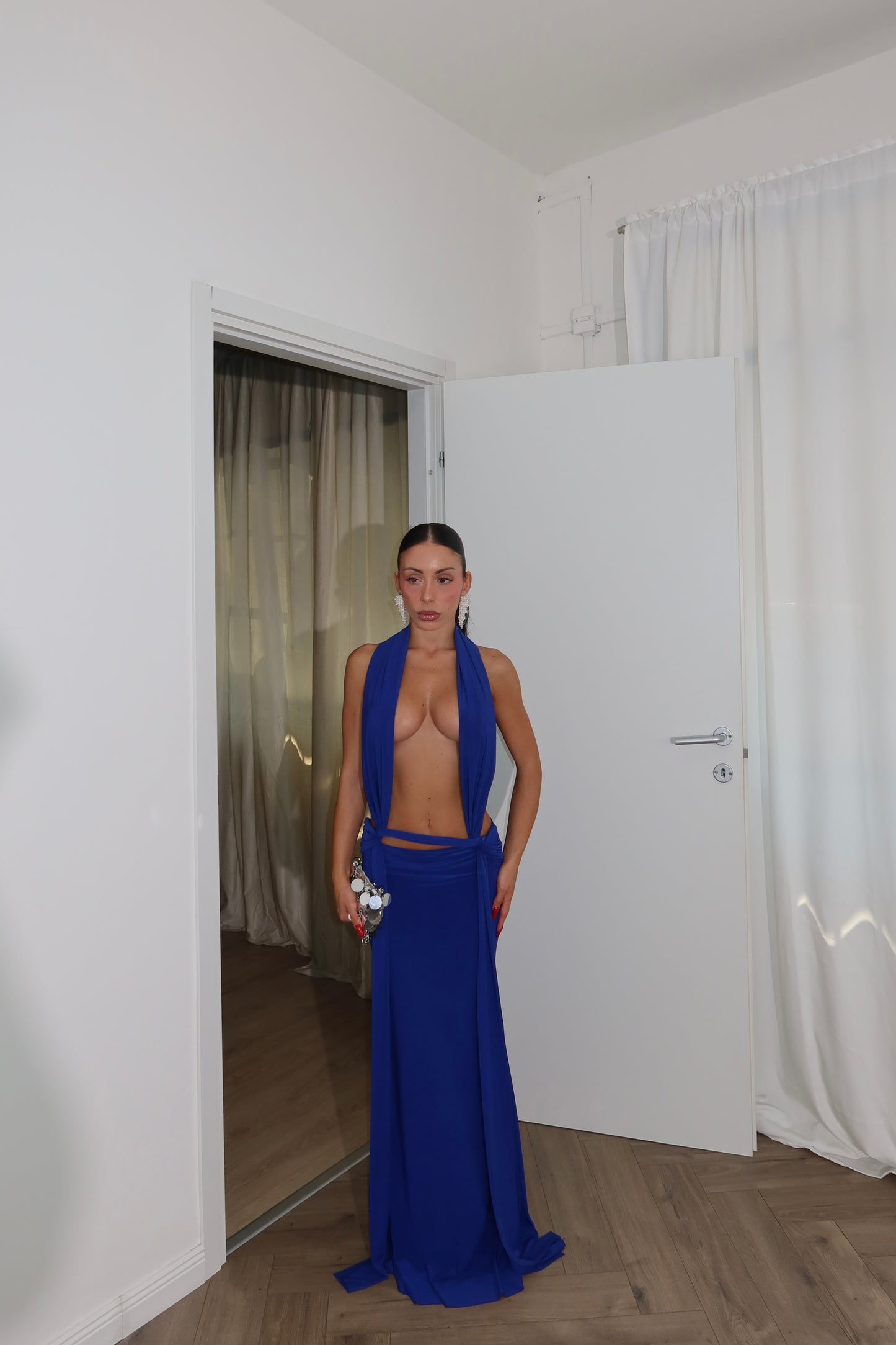 LongDress LOVE blu