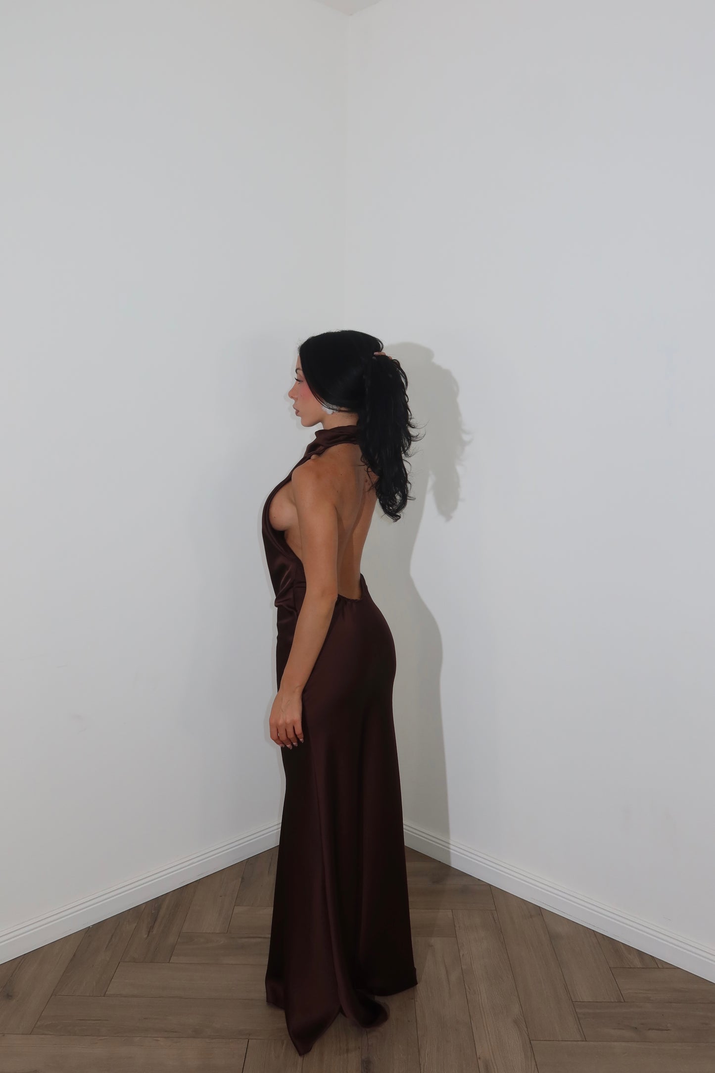 LongDress BELLE choco