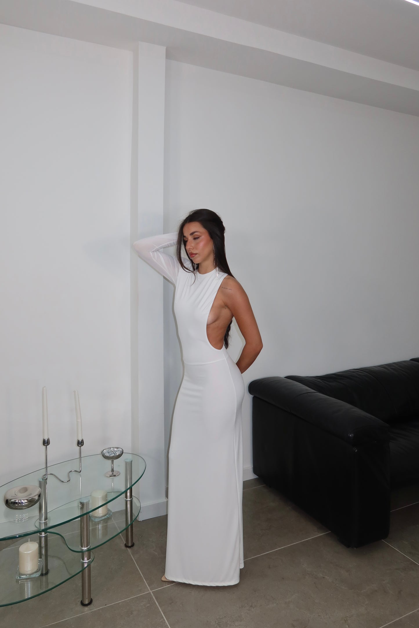 LongDress AMAL bianco