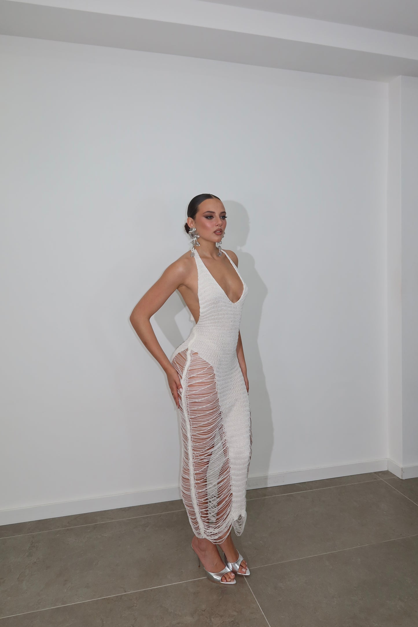 LongDress CASSIE bianco