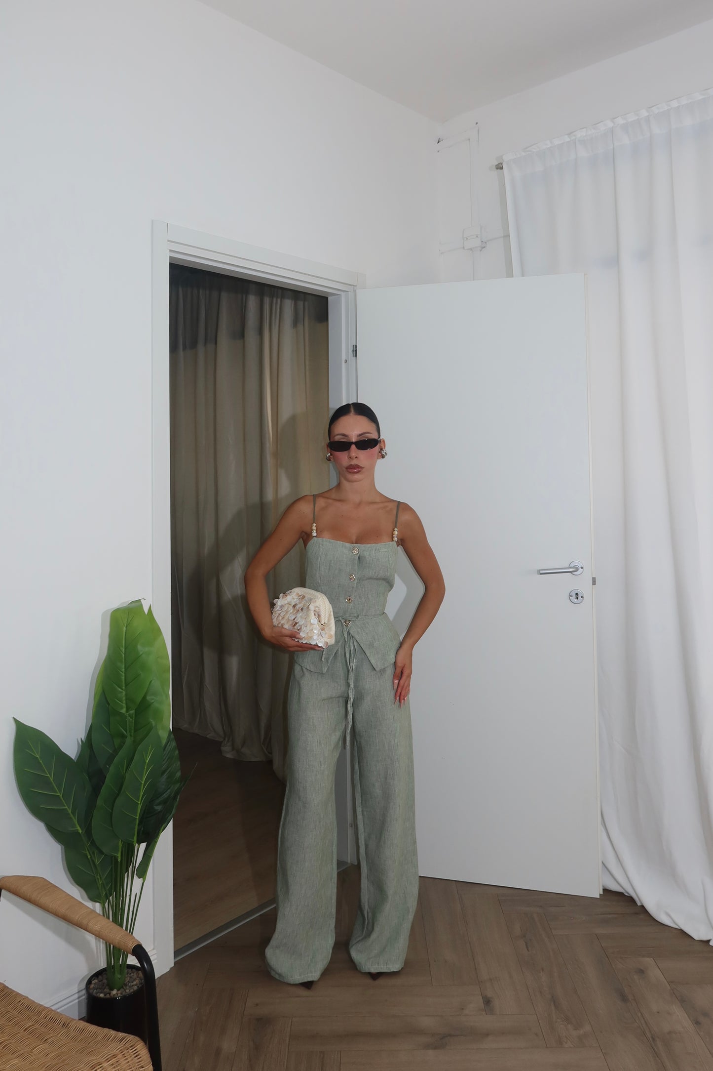 Cordset WALKING verde militare
