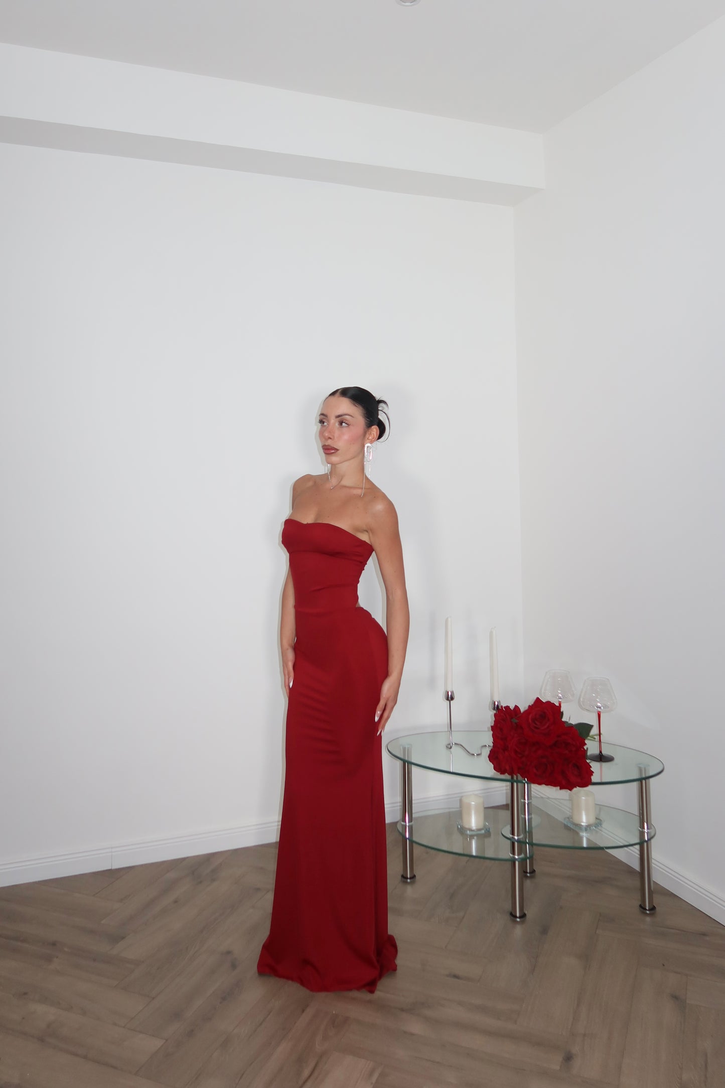 LongDress YVONNE bordeaux