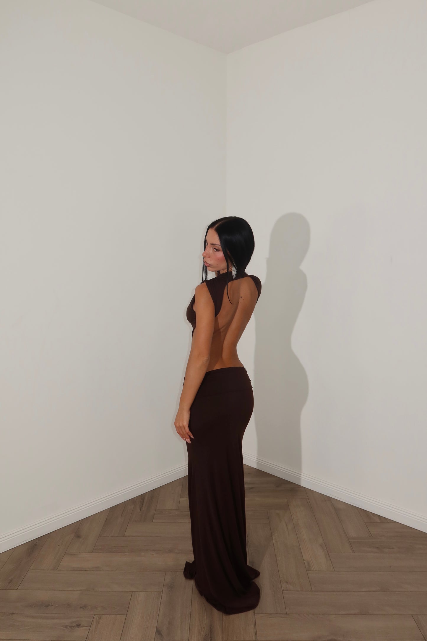 LongDress ERIN choco