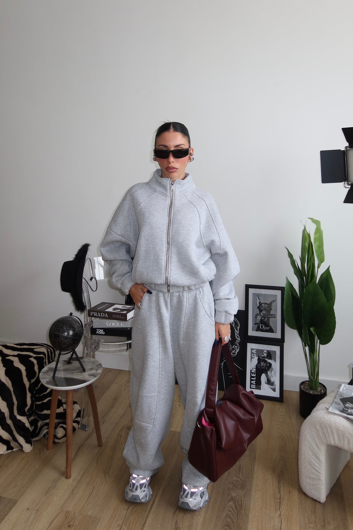 Cordset SPORT LIFE light grey