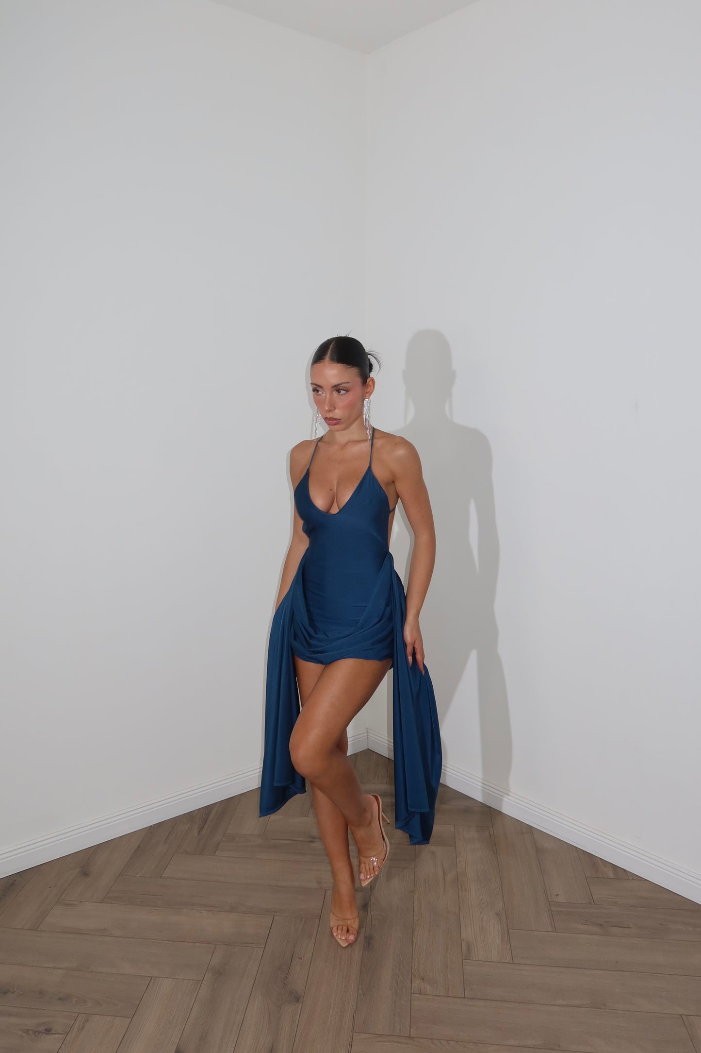 MiniDress ELLA ottanio