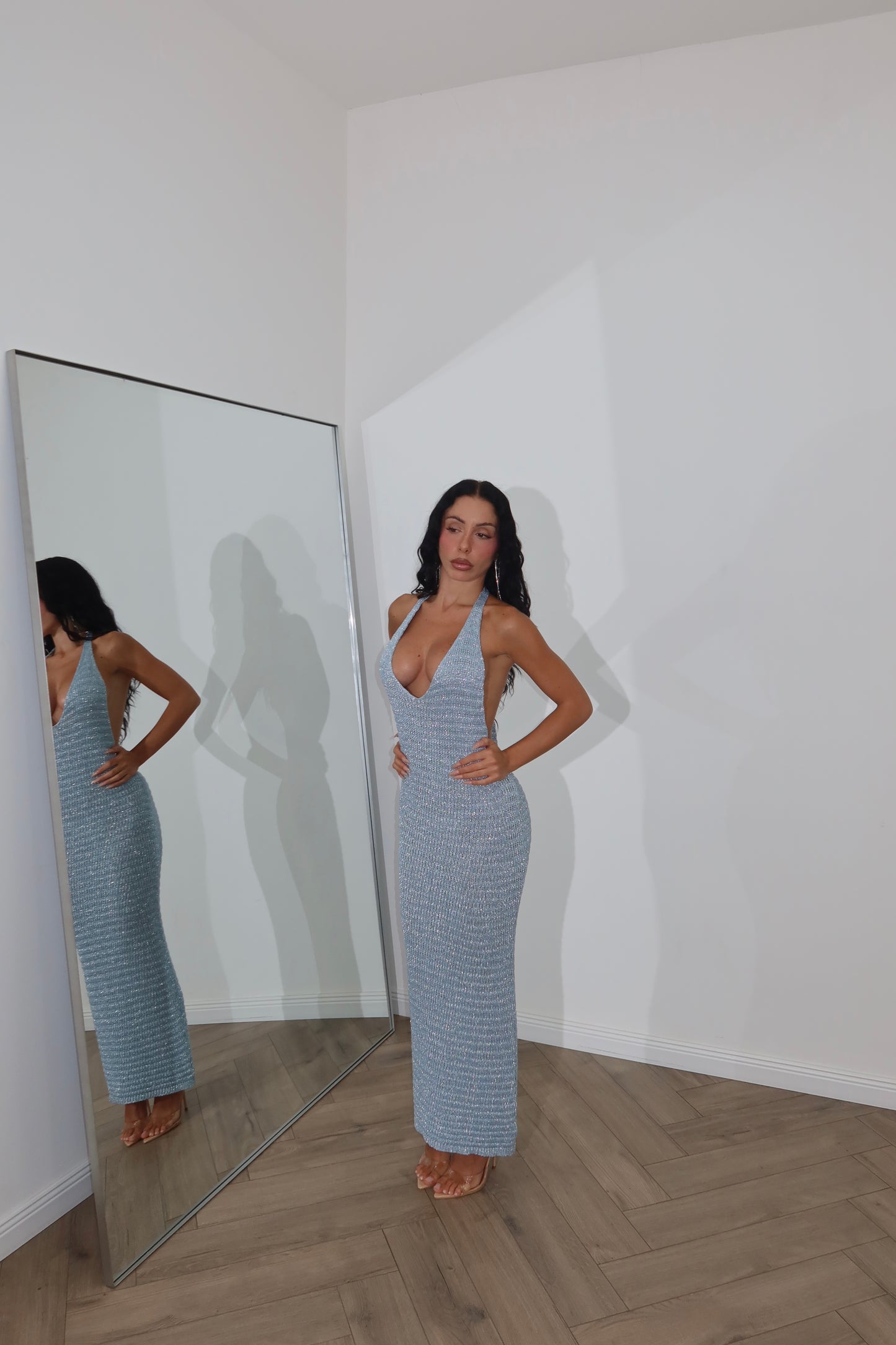LongDress  COPACABANA azzurro