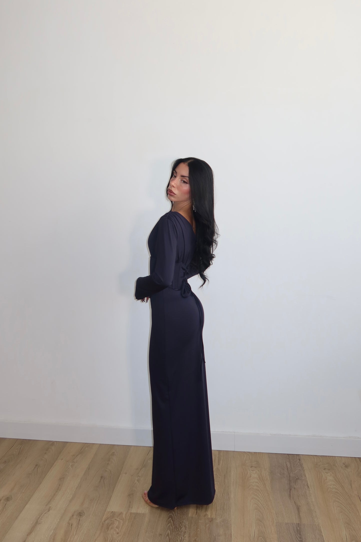 LongDress CORSET blu