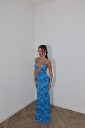 LongDress MIELE azzurro