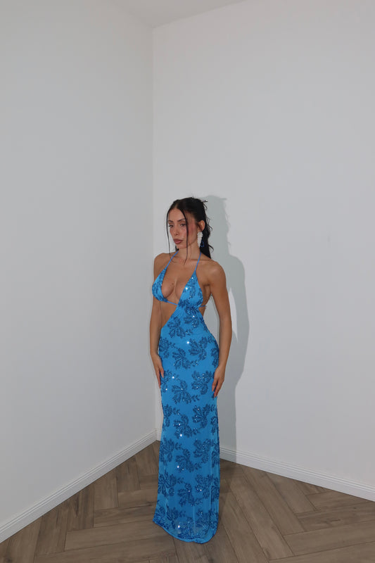 LongDress MIELE azzurro