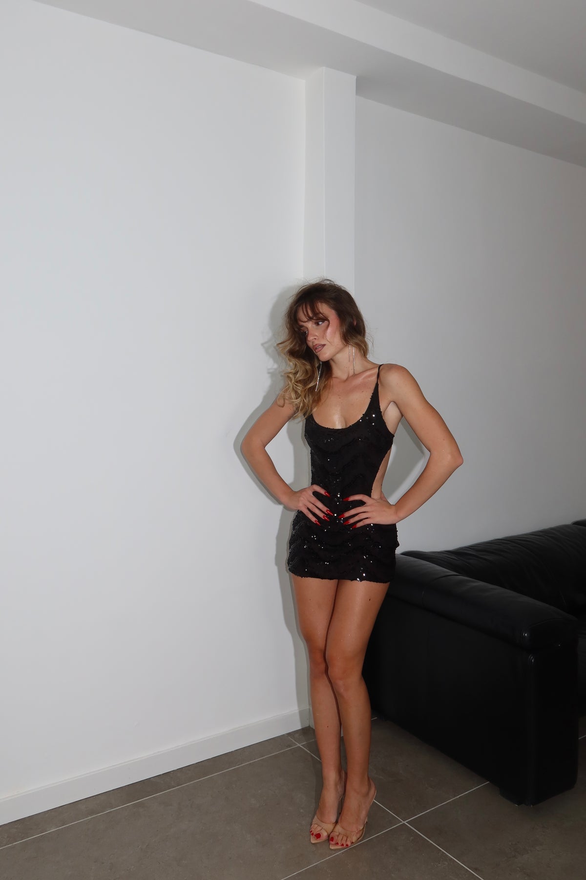 MiniDress COSMOPOL nero