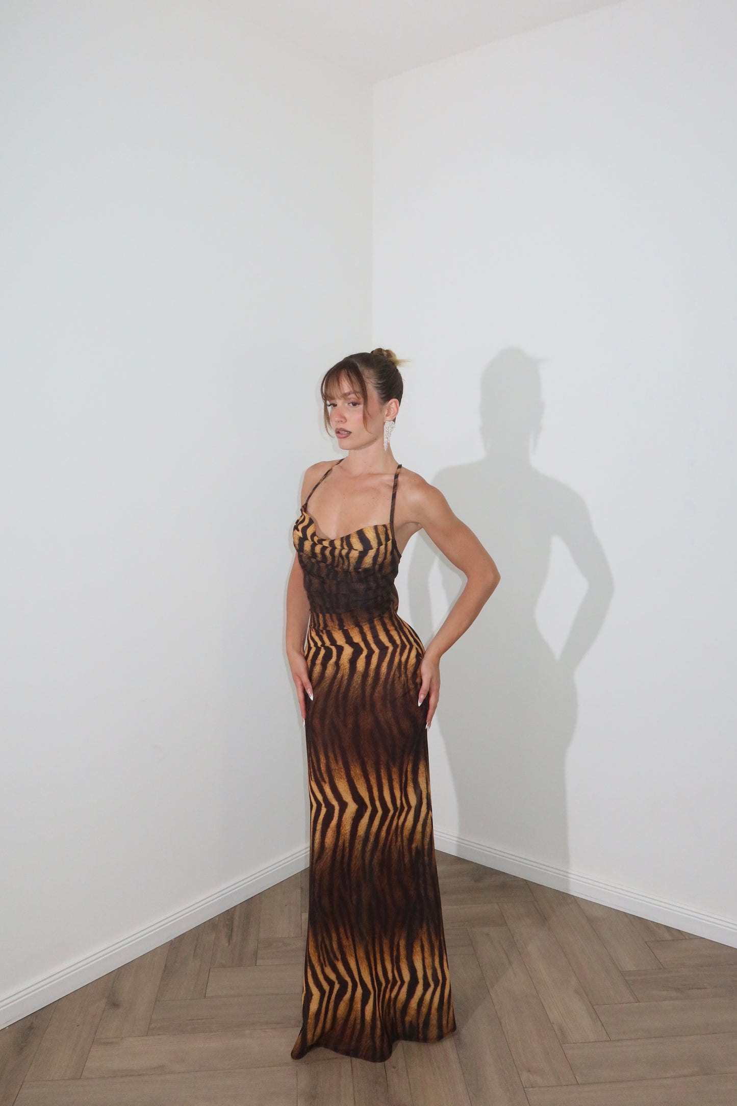 LongDress  LAVINIA choco