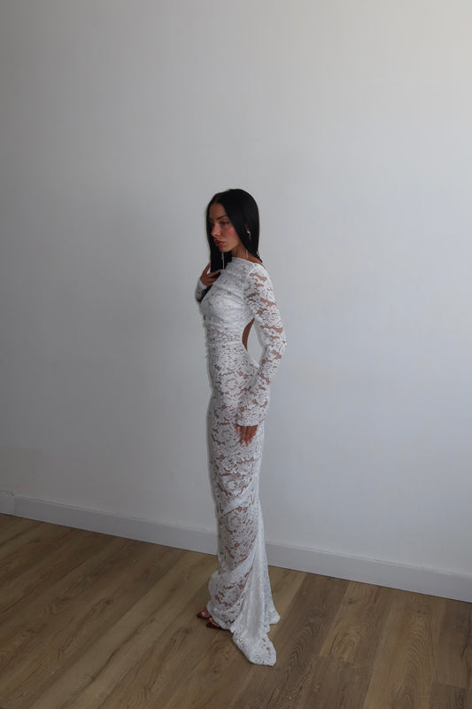 LongDress IVANOVA bianco