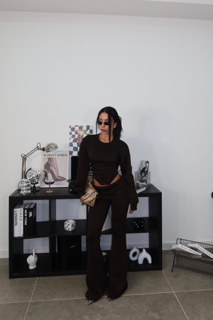 Cordset BUSTINO choco