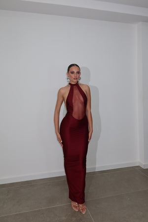 LongDress OPRAH bordeuax