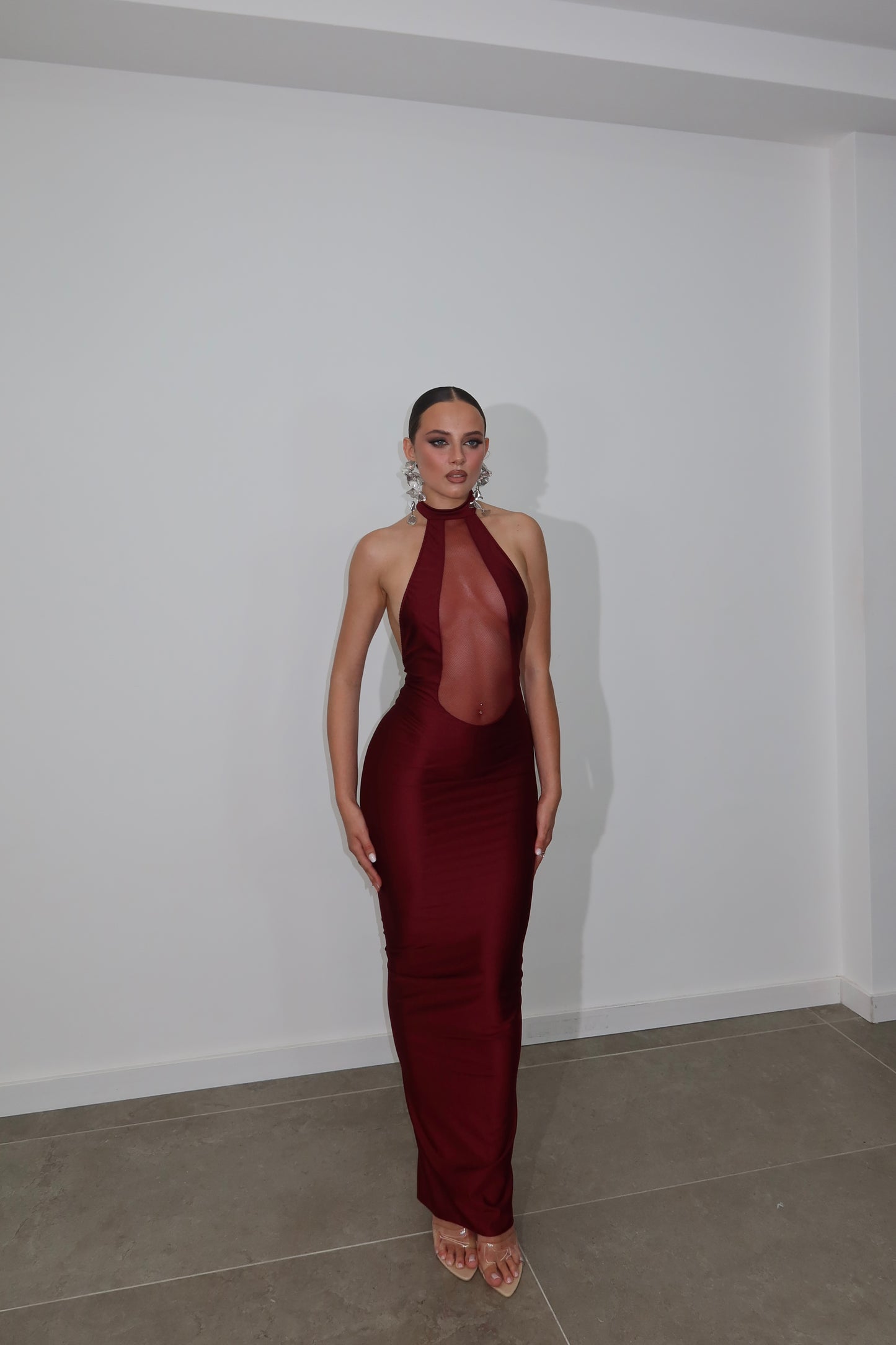 LongDress OPRAH bordeuax