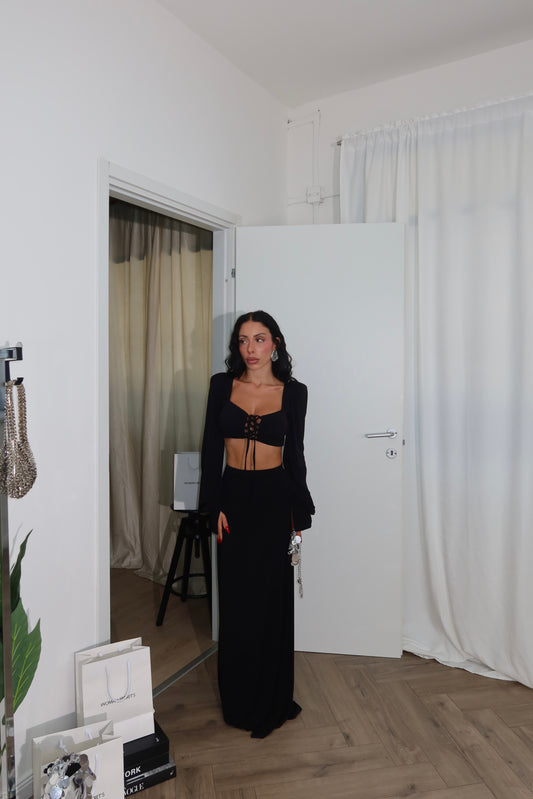 Cordset SHARIMA nero