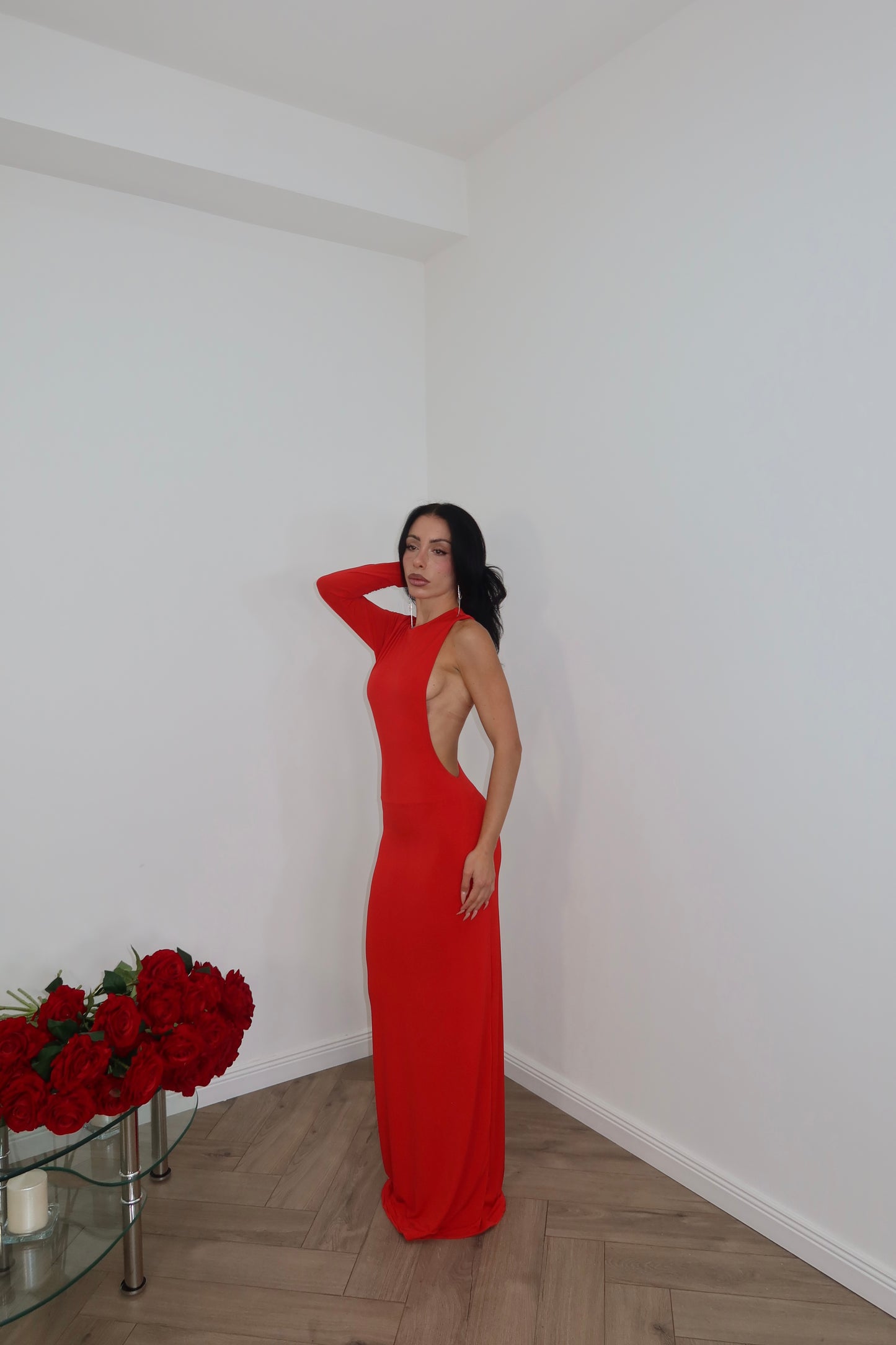 LongDress AMAL rosso