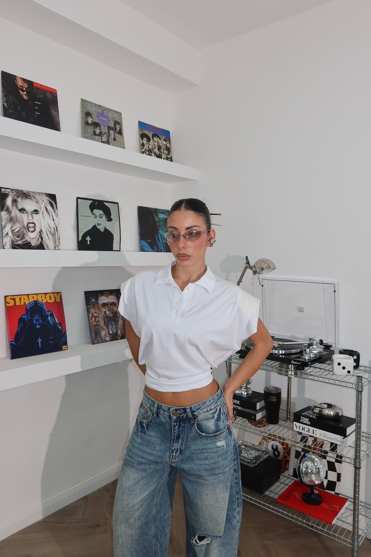 Maglia POLO bianca