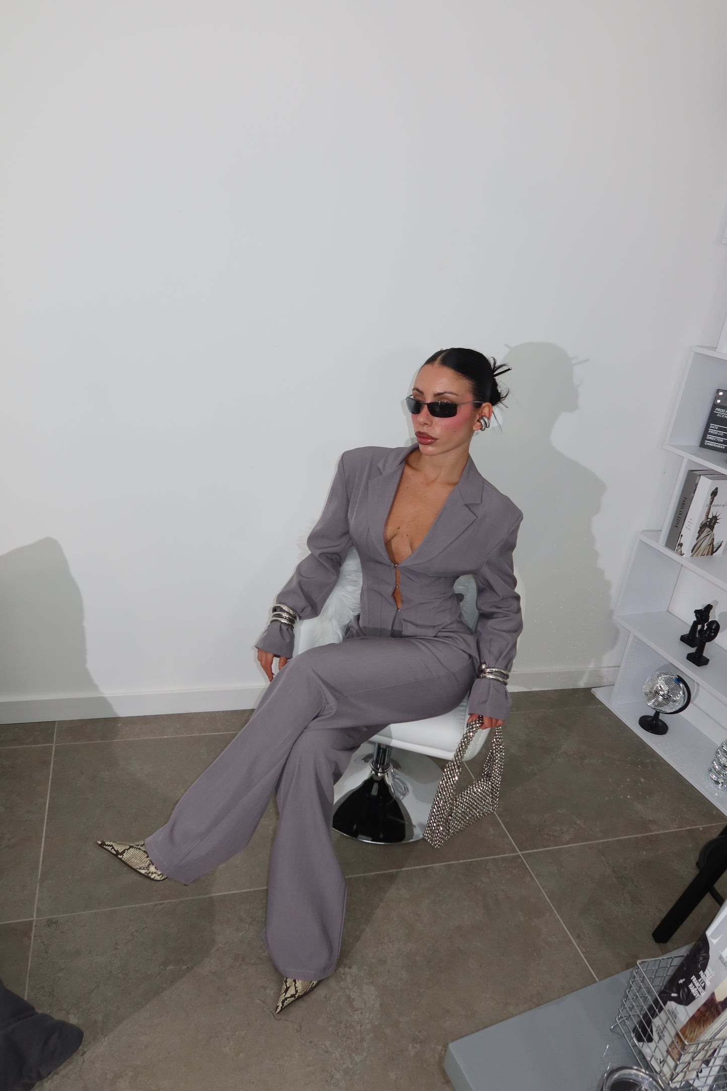 Tailleur CLASSY grigio