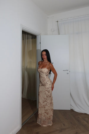 LongDress DULCE champagne