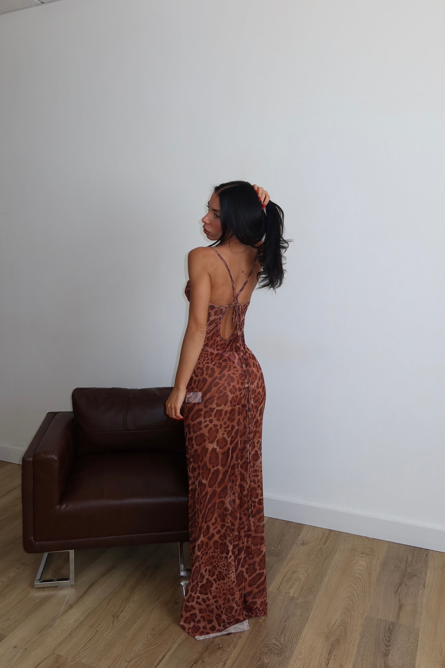 Dress DAYLA leopardato