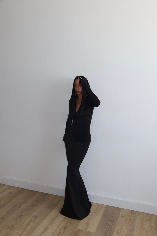 LongDress MILLE MODI nero