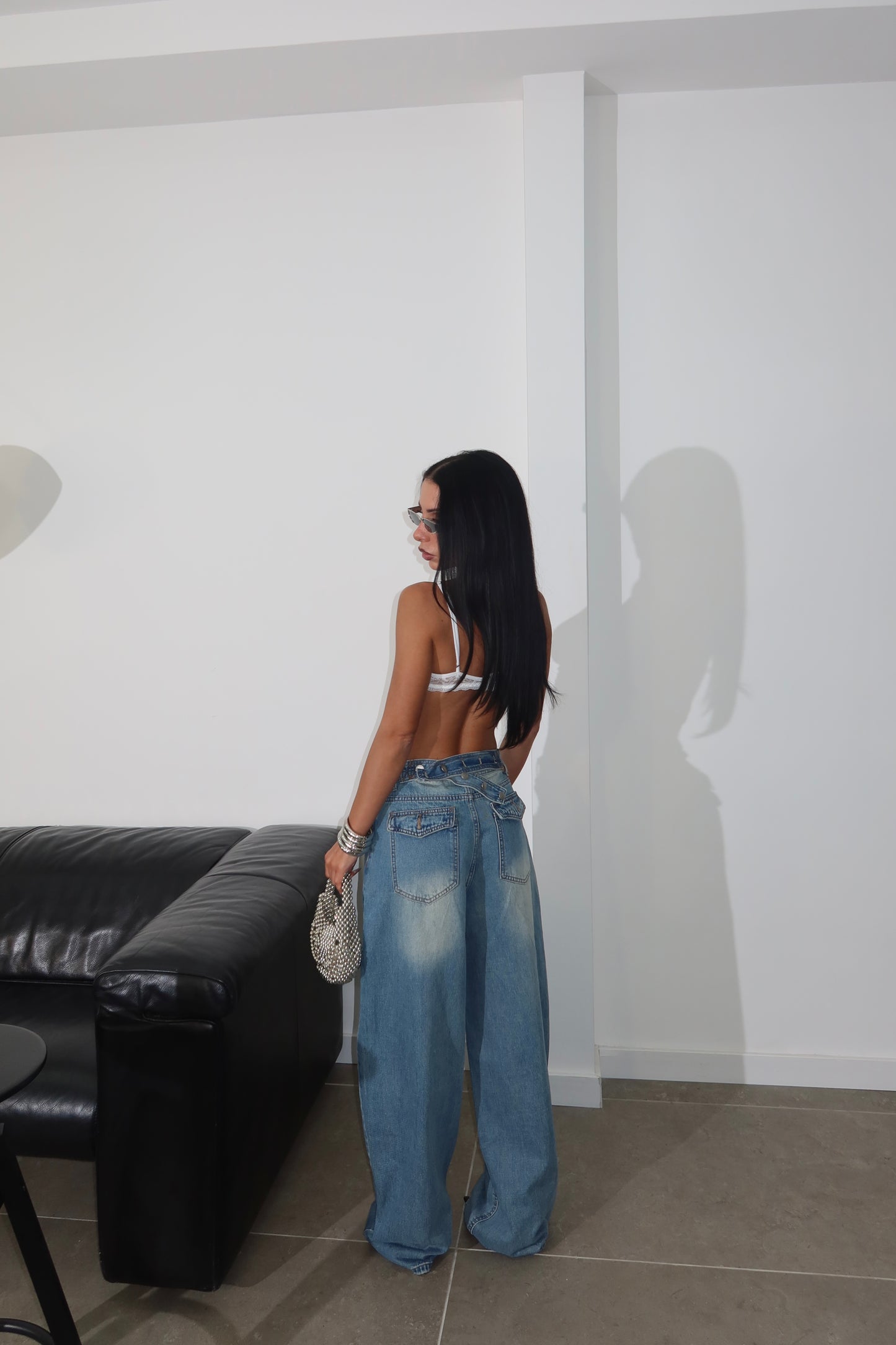 Jeans BACK BUCKLE