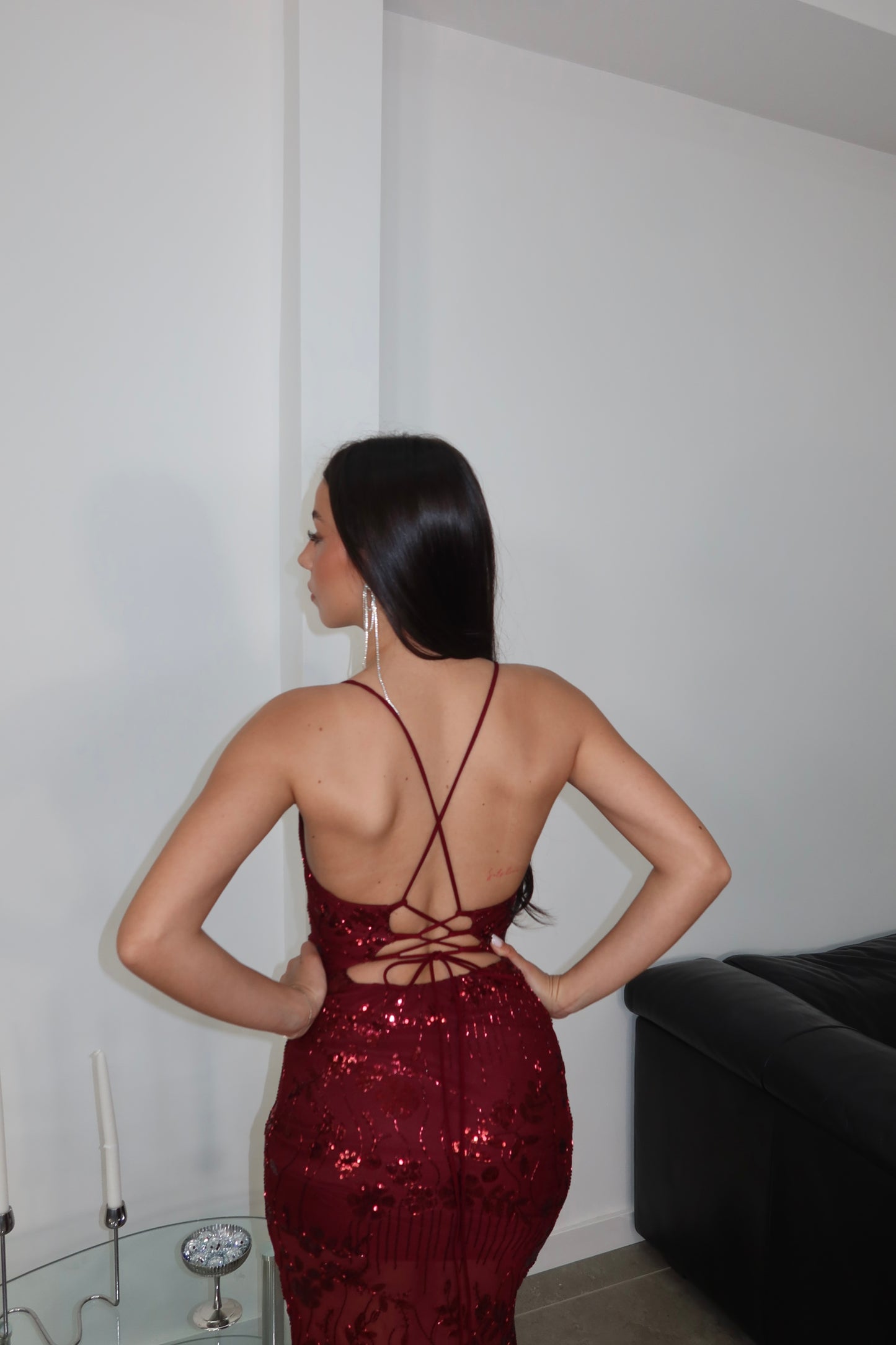 LongDress HONEY bordeaux