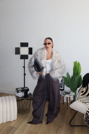 Pants KALI dark grey